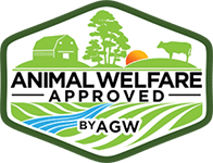 Animal Welfare Approved by AGW seal